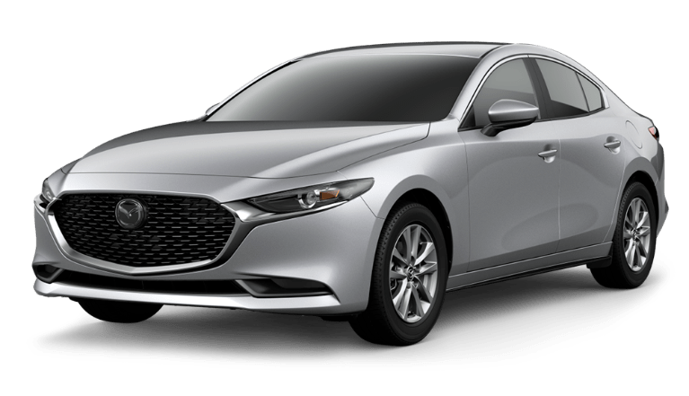 2021 Mazda3 Sedan Sonic Silver Metallic | University Mazda in Waco TX