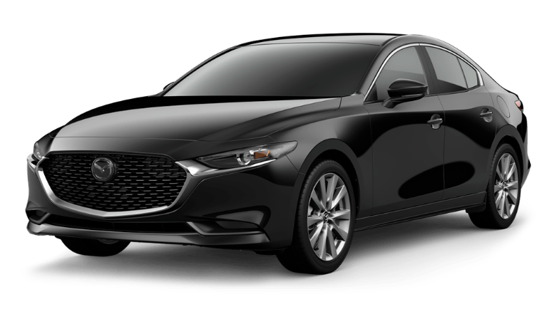 2021 Mazda3 Sedan Jet Black Mica | University Mazda in Waco TX