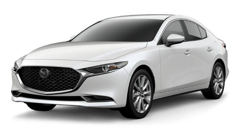 2021 Mazda3 Sedan Snowflake White Pearl | University Mazda in Waco TX