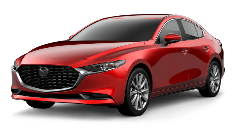 2021 Mazda3 Sedan Soul Red Crystal Metallic | University Mazda in Waco TX